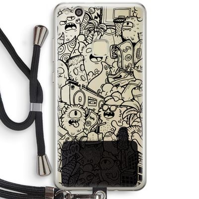 Vexx Black City : Huawei Ascend P10 Lite Transparant Hoesje met koord
