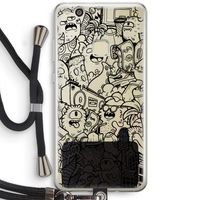 Vexx Black City : Huawei Ascend P10 Lite Transparant Hoesje met koord