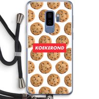 Koekerond: Samsung Galaxy S9 Plus Transparant Hoesje met koord