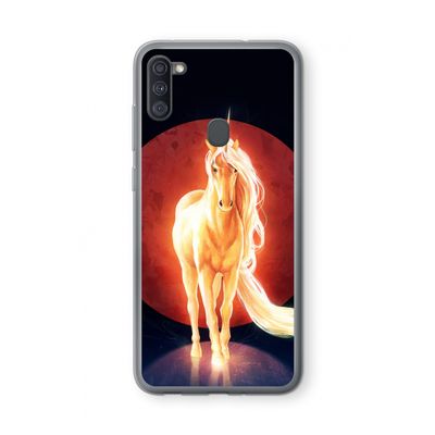 Last Unicorn: Samsung Galaxy A11 Transparant Hoesje