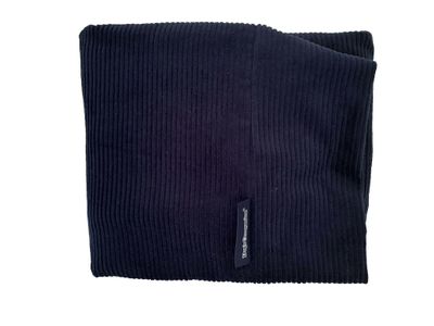Dog's Companion® Hoes hondenbed donkerblauw ribcord extra small