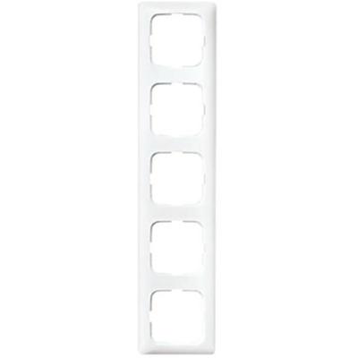Busch-Jaeger 2CKA001725A1498 Frame Frame 5-voudig Reflex SI Wit, Zuiver wit (RAL 9010) 1 stuk(s)