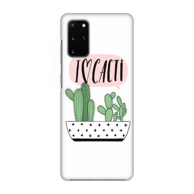 I love cacti: Volledig geprint Samsung Galaxy S20 Plus Hoesje