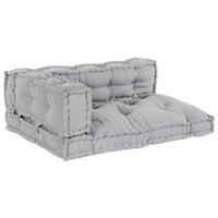 Pallet Sofa Kussen 3 pcs Grijs Stof