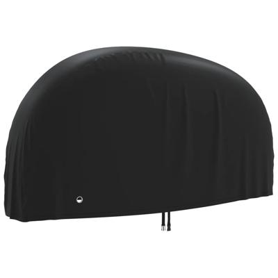 VidaXL Fietshoes 200x70x110 cm 190t oxford zwart