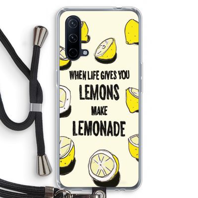 Lemonade: OnePlus Nord CE 5G Transparant Hoesje met koord