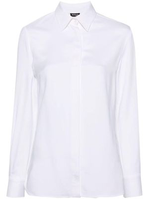 Kiton chemise à manches courtes - Tons neutres