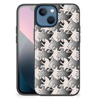 Apple iPhone 13 mini Dierenprint Telefoonhoesje Salamander Grey