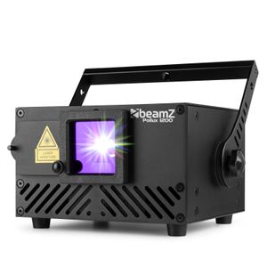BeamZ Pollux 1200 laser RGB - Multicolor 1200mW TTL laser - DMX en