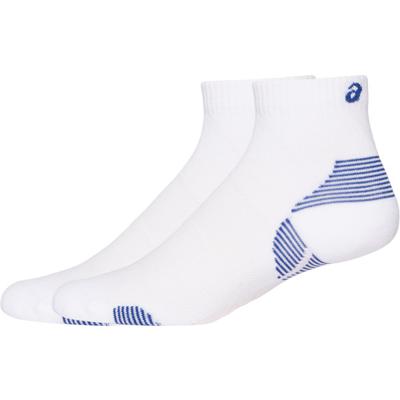 ASICS 2-Pack Cushion Run Quarter Sokken
