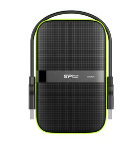 Silicon Power 2TB Rugged Armor A60 IPX4 waterbestendig/ schokbestendig, 2.5" USB 3.0 Military Grade Portable Hard Drive