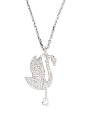 Swarovski collier à pendentif Swan - Argent