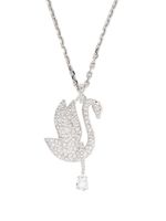 Swarovski collier à pendentif Swan - Argent - thumbnail