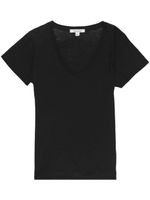 Nili Lotan Carol V-neck T-Shirt - Noir - thumbnail