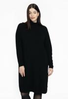 Yoek Jurk met col | Zwart | Maat 54/56