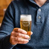 Bierglas fluitje graveren - 190 ml - 1 stuk