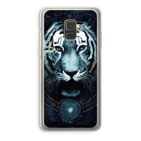 Darkness Tiger: Samsung Galaxy A8 (2018) Transparant Hoesje