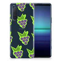Sony Xperia 5II | Siliconen Case | Druiven