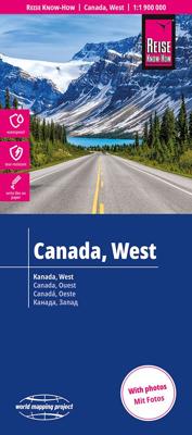 Wegenkaart - landkaart Canada West | Reise Know How