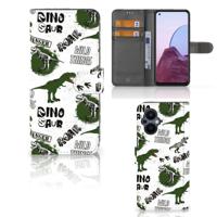 Telefoonhoesje | Met pasjeshouder | voor OPPO Reno 8 Lite | OnePlus Nord N20 Dinosaurus