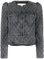 MARANT ÉTOILE veste Deliona en chambray - Gris MARANT ÉTOILE veste Deliona en chambray - Gris