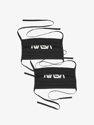 Mister Tee / Overige Nasa Face Mask in zwart Mister Tee / Overige Nasa Face Mask in zwart