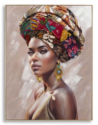 SCHILDERIJ MET LIJST ALEXANDRA -B- CM 92X4,5X122