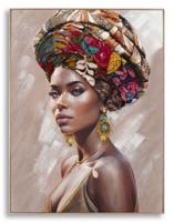 SCHILDERIJ MET LIJST ALEXANDRA -B- CM 92X4,5X122