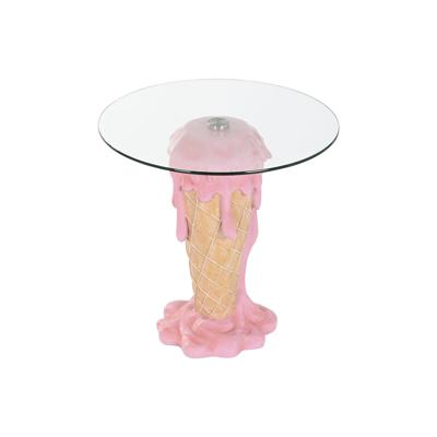 Bijzettafel Home ESPRIT Roze 48 x 48 x 49 cm