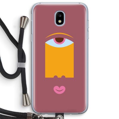 Mono V: Samsung Galaxy J5 (2017) Transparant Hoesje met koord