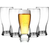 Bierglazen - 6x - fluitje - 500 ml - glas - speciaal bier - thumbnail