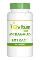 Elvitum Astragalus extract 500mg 60 Capsules