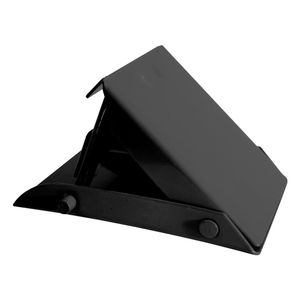 Carpoint Wielkeg Zwart Metaal 2-delig 0410260