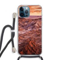 Mars: iPhone 12 Pro Transparant Hoesje met koord