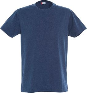 Clique 029360 New Classic-T - Blauwmelange - M