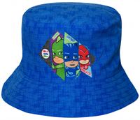 Disney zonnehoed PJ Masks jongens katoen blauw maat 52 - thumbnail