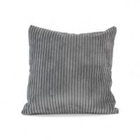 Dog's Companion® Muisgrijs giant ribcord sierkussen