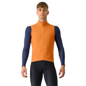 Castelli Espresso vest mouwloos vivid orange/dark gray heren XXL