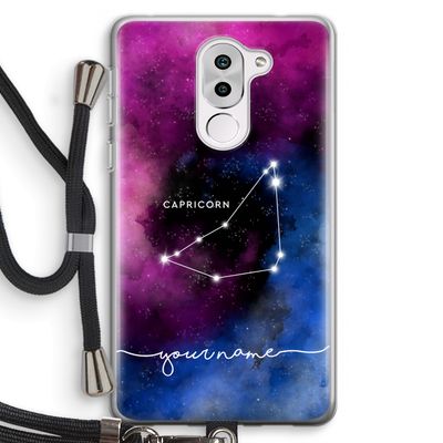 Sterrenbeeld - Donker: Honor 6X Transparant Hoesje met koord