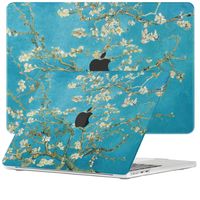 Lunso MacBook Air 15 inch (2023-2025) cover hoes - case - Van Gogh Amandelbloesem Lunso MacBook Air 15 inch (2023-2025) cover hoes - case - Van Gogh Amandelbloesem