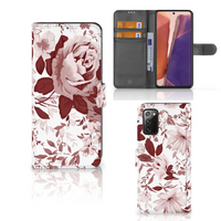 Hoesje Samsung Galaxy Note 20 Watercolor Flowers