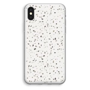 Terrazzo N°14: iPhone XS Transparant Hoesje