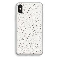 Terrazzo N°14: iPhone XS Transparant Hoesje