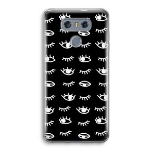 Eye pattern #3: LG G6 Transparant Hoesje