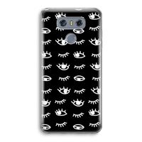 Eye pattern #3: LG G6 Transparant Hoesje