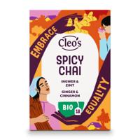 Cleo&apos;s Spicy chai bio