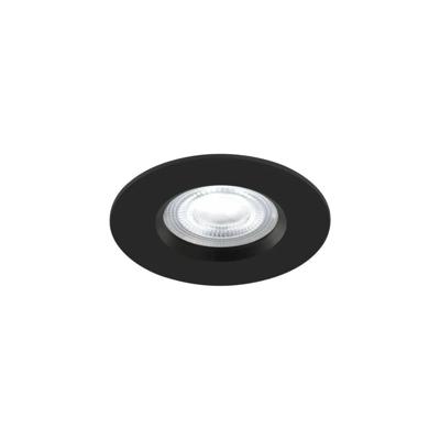 Kleine slimme LED inbouwspot zwart Nordlux Don smart