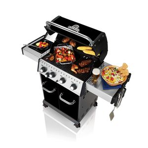 Broil King Baron 440 14100 W Barbecue Gas Verrijdbaar Zwart