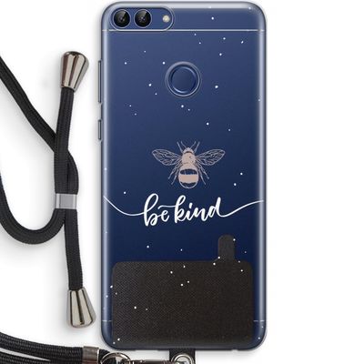 Be(e) kind: Huawei P Smart (2018) Transparant Hoesje met koord