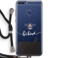 Be(e) kind: Huawei P Smart (2018) Transparant Hoesje met koord